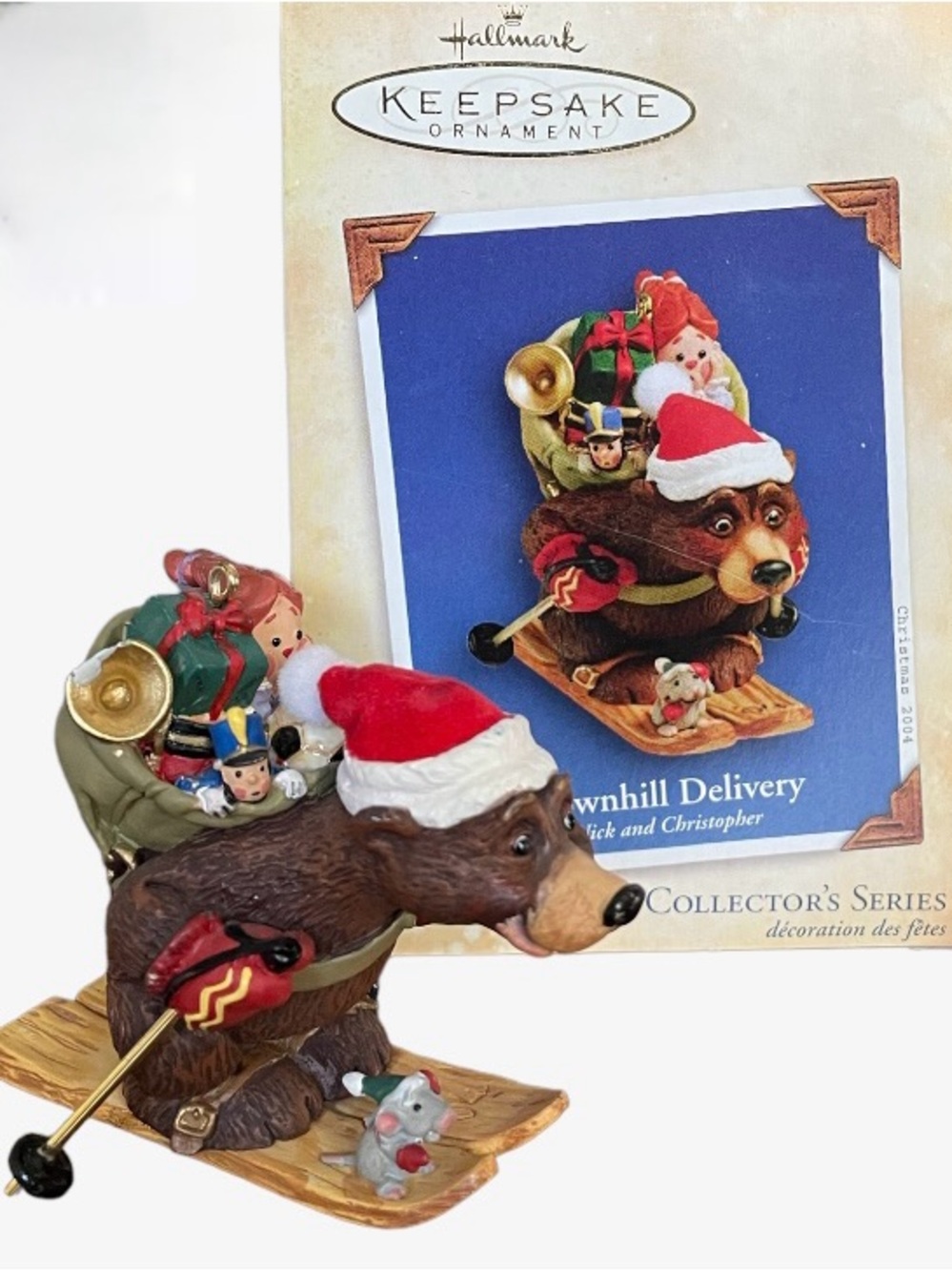 NWOT 2004 Hallmark Series #1 Nick & Christopher Ornament
